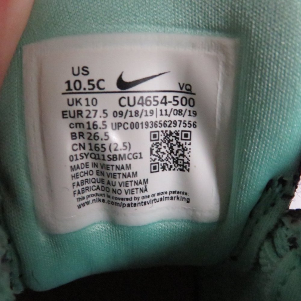 Nike Star Runner 2 Active Shoes USED Size 10.5C - Picture 7 of 8